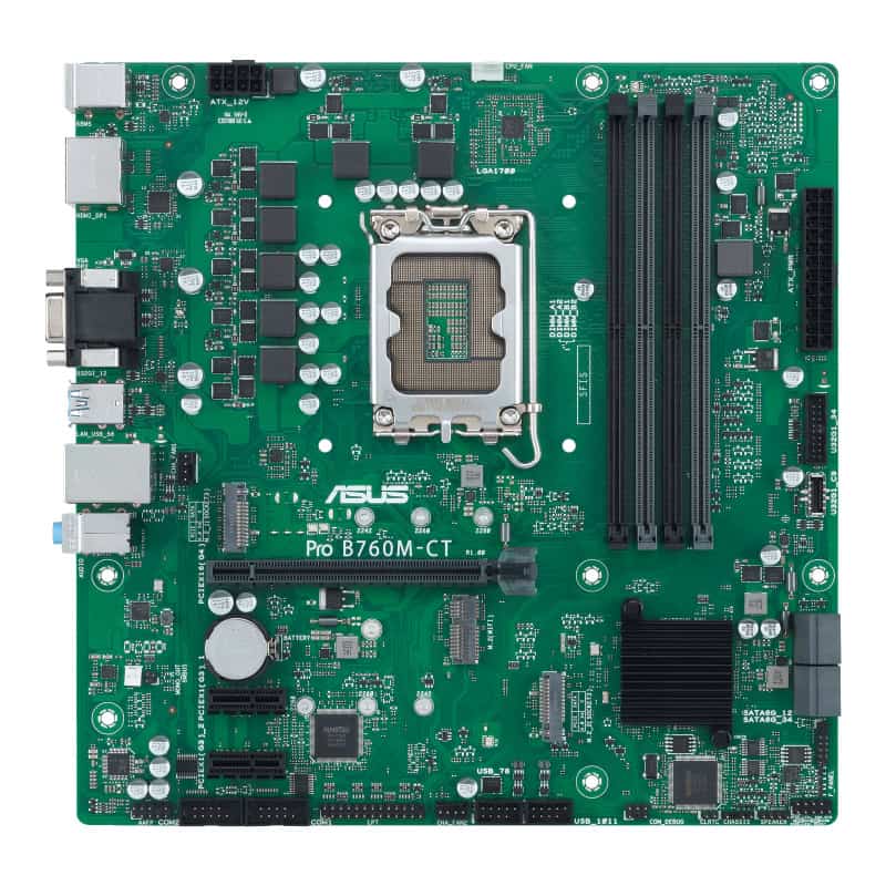 ASUS PRO B760M-CT-CSM Intel B760 LGA 1700 micro ATX (90MB1DY0-M1EAYC) thumbnail