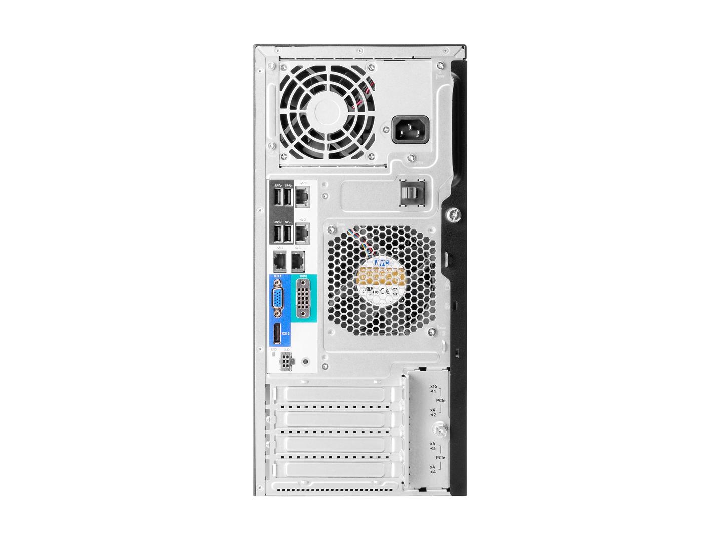 HPE ProLiant ML30 Gen11 Server Tower Xeon E-2434 3.4 GHz RAM 32GB 2x 480GB SATA Powersupply 800W (P71387-425) thumbnail