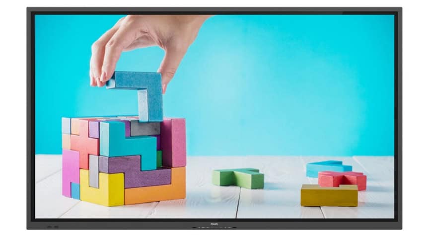 Philips E-Line 65BDL3152E Digitale signage flatscreen 165,1 cm (65") 350 cd/m² 4K Ultra HD Zwart Touchscreen Type processor Android 16/7 (65BDL3152E/00) thumbnail