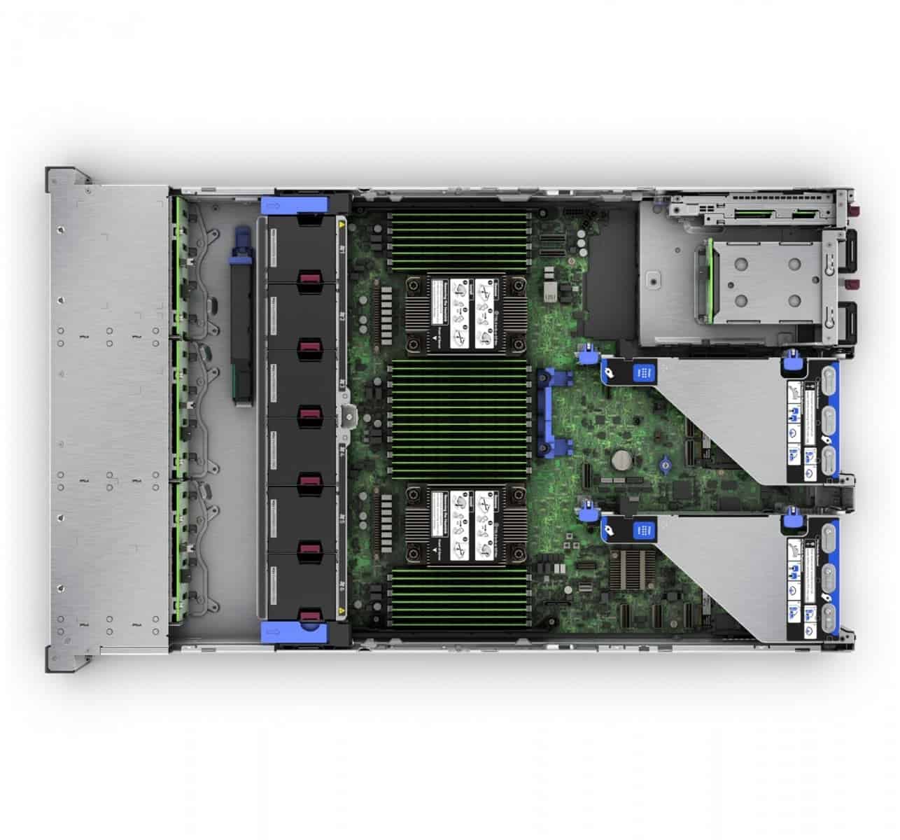 HPE ProLiant DL380 Gen11 Intel Xeon-S 4510 12-Core (2.40GHz 30MB) 64GB (2 x 32GB) 2 x 8TB 12 x LFF Low Profile MR416i-p 2 x 1000 (P71675-425) thumbnail