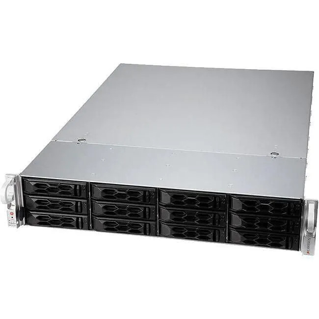 Super Micro Supermicro 2U 6526Y 16C/32T 2x32GB 960GB M.2 12x3.5 inch 2x1200W - 960 GB (521C-NR-OTO-44) thumbnail