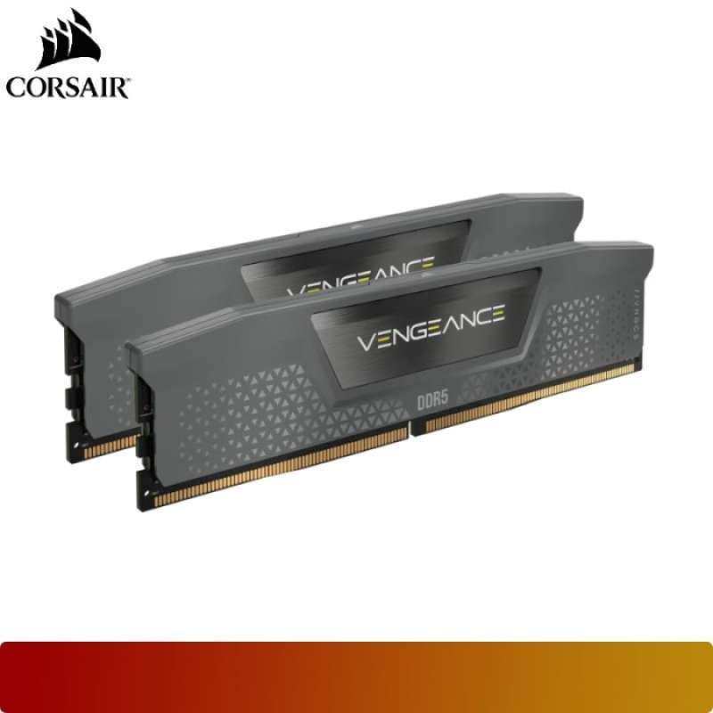 Corsair VENGEANCE DDR5 5200MT/s 16GB (2x8GB) AMD EXPO Grey DIMM / 2x8GB / DDR5 / 1.25V (CMK16GX5M2B5200Z40) thumbnail