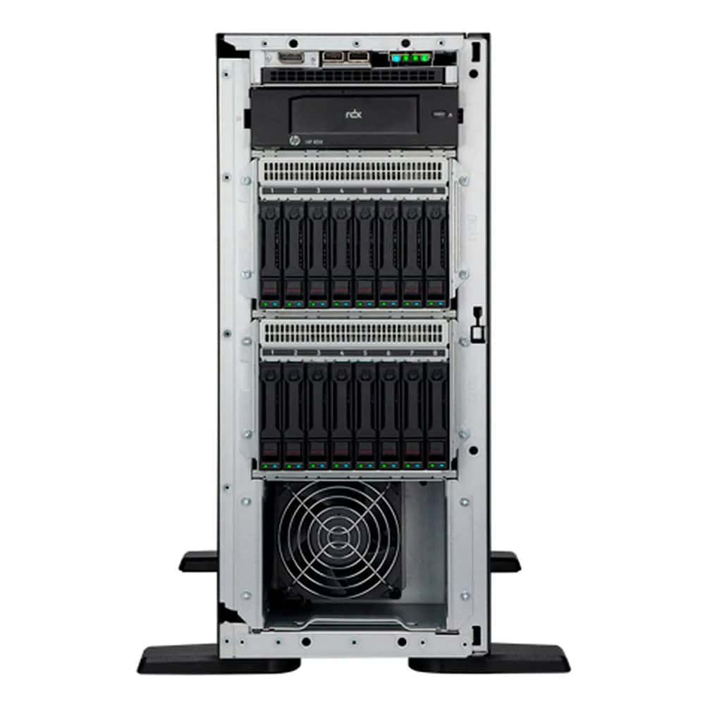 HP ProLiant ML110 Gen11 Smart Choice - Tower - Xeon Bronze 3508U 2.2GHz - 32GB RAM - 2x 2TB HDD - 1-Way - Hot-swap (P71647-425) thumbnail