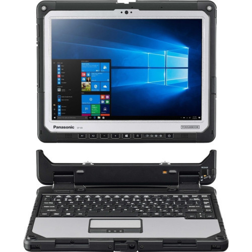 Panasonic TOUGHBOOK 33, MK2, 30.5 cm (12''), digitizer, USB, USB-C, BT, Ethernet, WLAN, eSIM, 4G, Intel Core i5, SSD, Win. 10 Pr (CF-33RZ022M4) thumbnail
