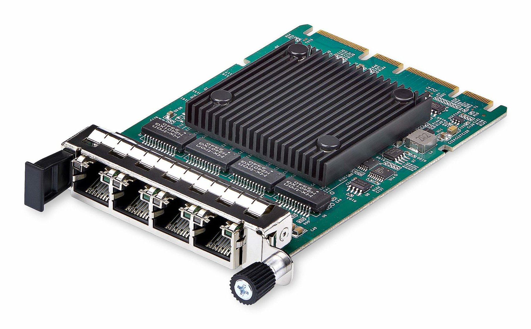 StarTech.com 4-Port RJ45 Gigabit OCP 3.0 Server Netwerkkaart met Intel&reg; I350-AM4, SFF 4C+ Compatibel, Multi-Speed Ethernet, PCIe 3.0, LAN Transformer, NIC met PXE/9K Jumbo (OR41GI-NETWORK-CARD) thumbnail
