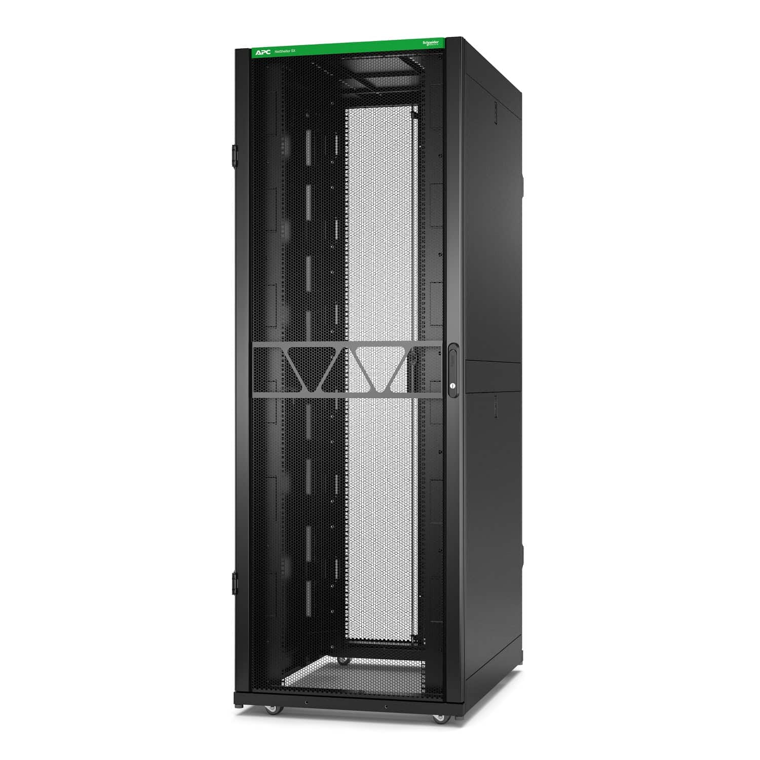 APC Netshelter SX Gen2 AR3155B2 - 45U, 2124h x 750b x 1070d mm, met zijpanelen, zwart (AR3155B2) thumbnail