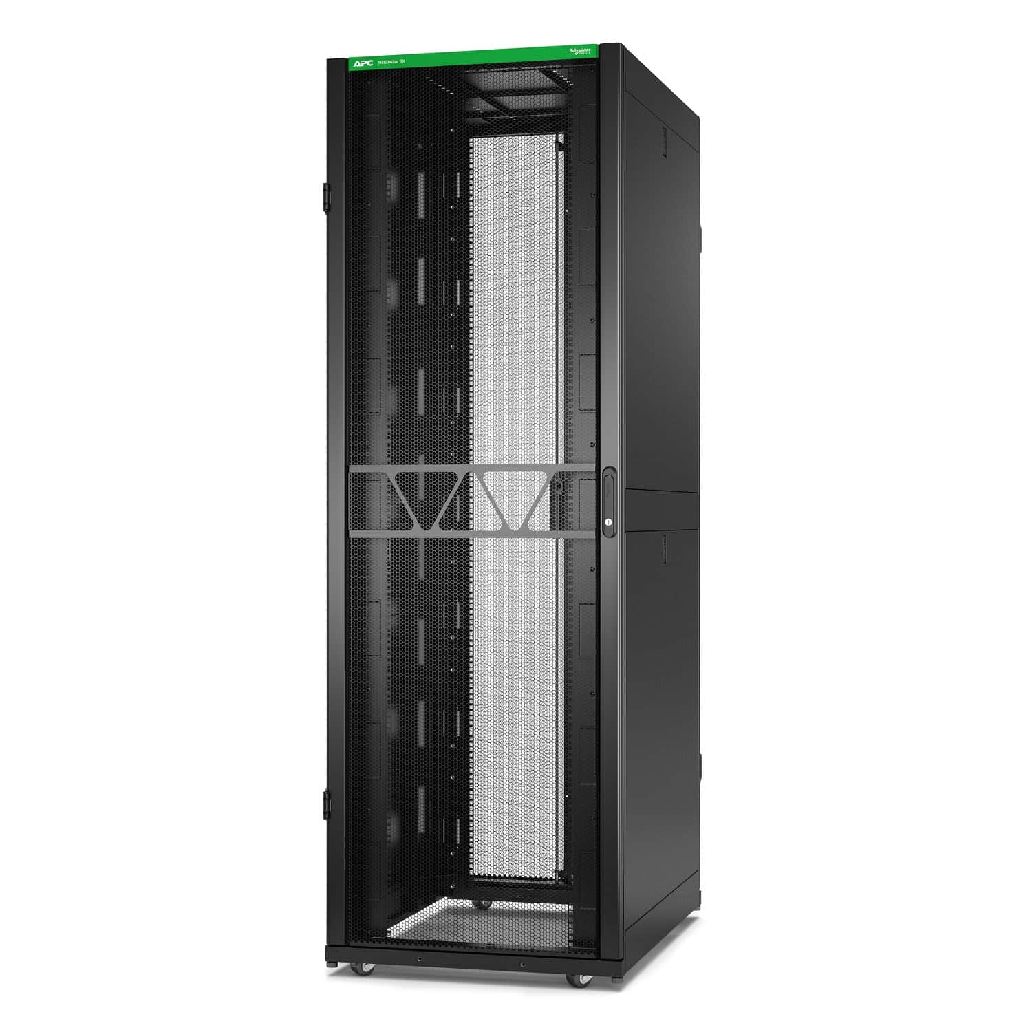APC Netshelter SX Gen2 AR3157B2 - 48U, 2258h x 750b x 1070d mm, met zijpanelen, zwart (AR3157B2) thumbnail