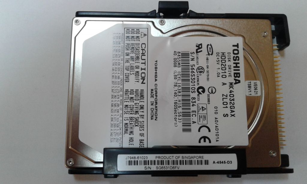 HP Harddisk 20GB internal (J7948-61023) thumbnail