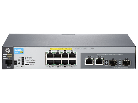Product Image for Aruba, a Hewlett Packard Enterprise company Aruba 2530 8 PoE+ Managed L2 Fast Ethernet (10/100) Power over Ethernet (PoE) 1U Grijs