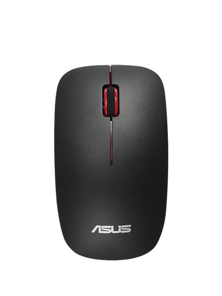 ASUS WT300 RF MOUSE/BK-RD muis Kantoor Ambidextrous RF Draadloos Optisch 1600 DPI (90XB0450-BMU000) thumbnail