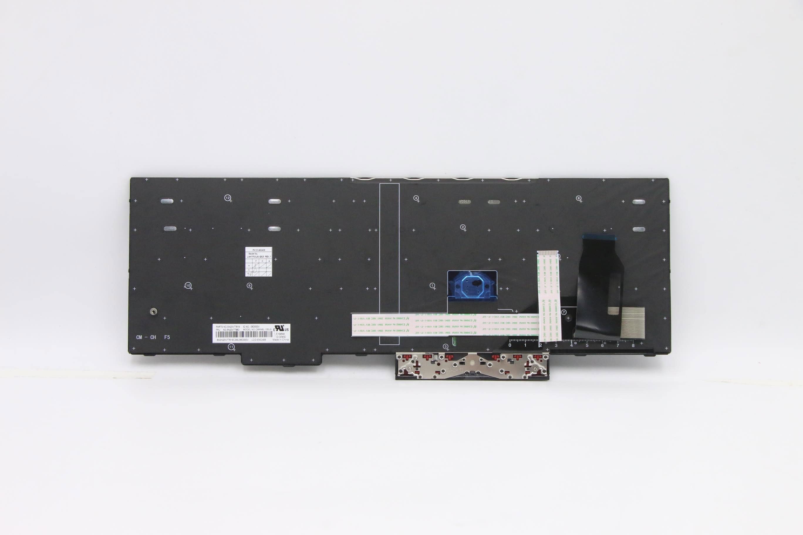 Lenovo 5N20V78917 laptop reserve-onderdeel Toetsenbord (5N20W68206) thumbnail