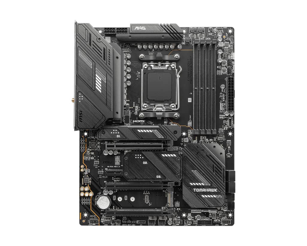 MSI MAG X670E TOMAHAWK WIFI moederbord AMD X670 Socket AM5 ATX (MAGX670ETOMAHAWKWI) thumbnail