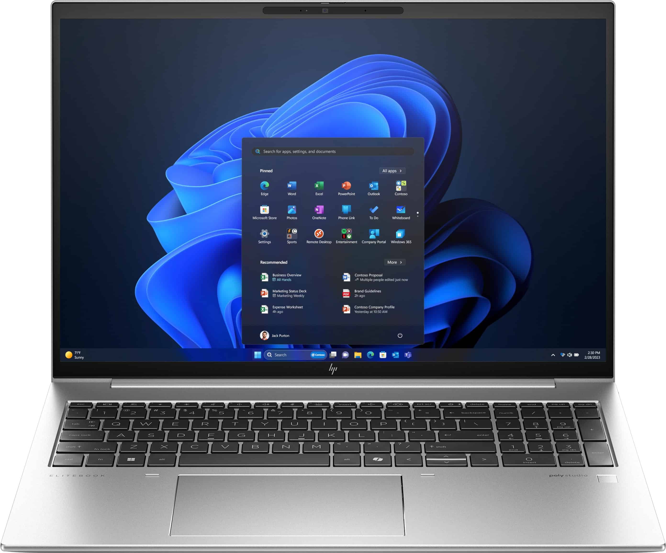 HP EliteBook 860 G11 Intel Core Ultra 5 135U Laptop 40,6 cm (16") WUXGA 16 GB DDR5-SDRAM 512 GB SSD Wi-Fi 6E (802.11ax) Windows 11 Pro AI PC Zilver (8A4W6EA#ABH) thumbnail