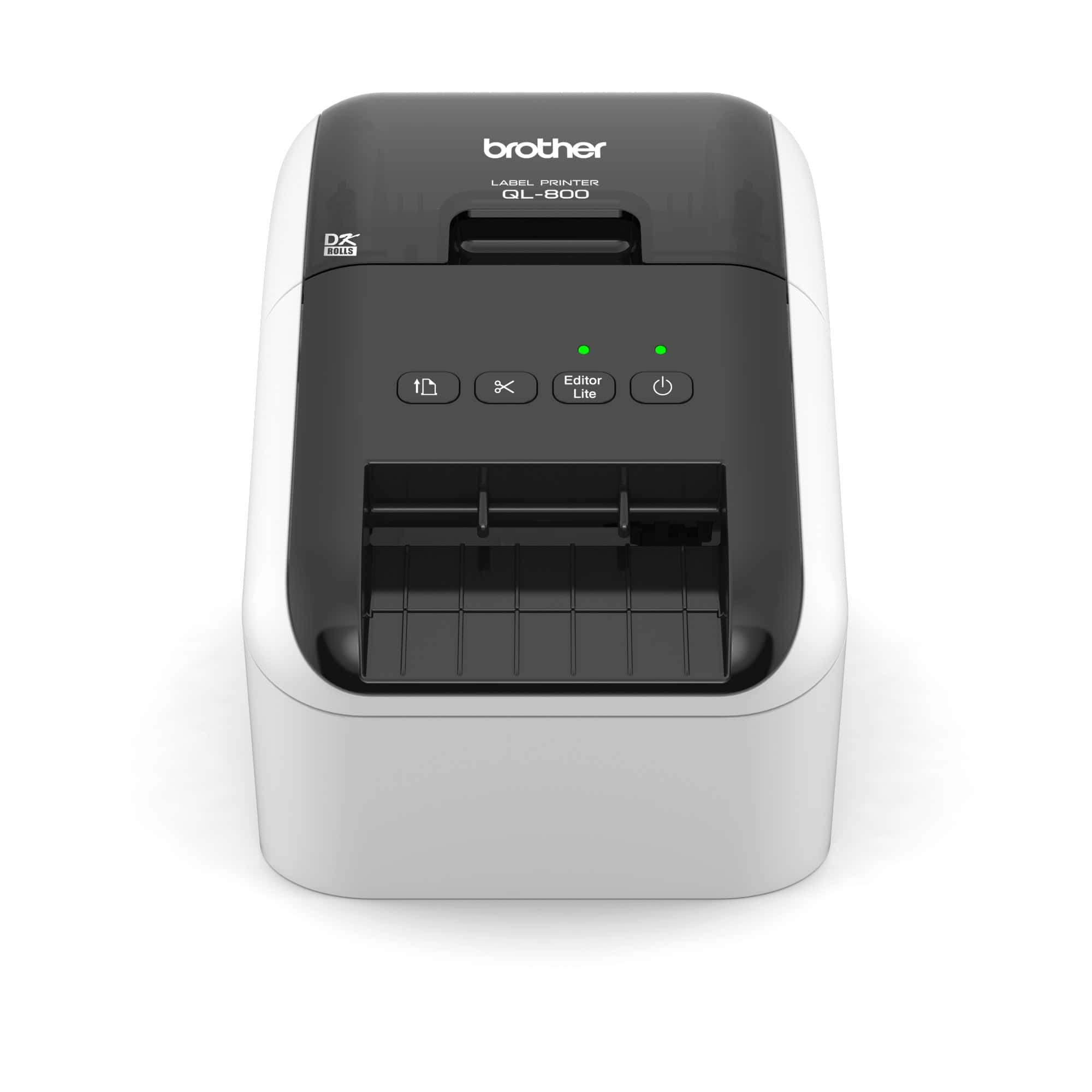 Brother QL-800 labelprinter Direct thermisch Kleur 300 x 600 DPI 148 mm/sec Bedraad DK (QL800ZW1) thumbnail