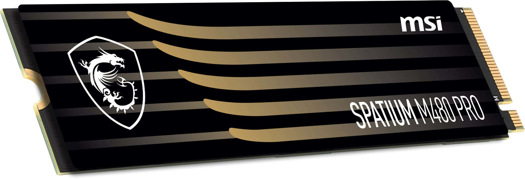 MSI Spatium M480 PRO PCIe 4.0 NVMe M.2 1TB PCI Express 4.0 3D NAND (S78-440L1G0-P83) thumbnail