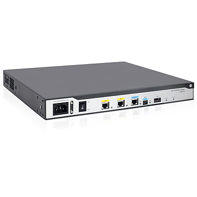 Hewlett Packard Enterprise MSR2003 bedrade router Gigabit Ethernet Zwart (JG411A#ABB) thumbnail