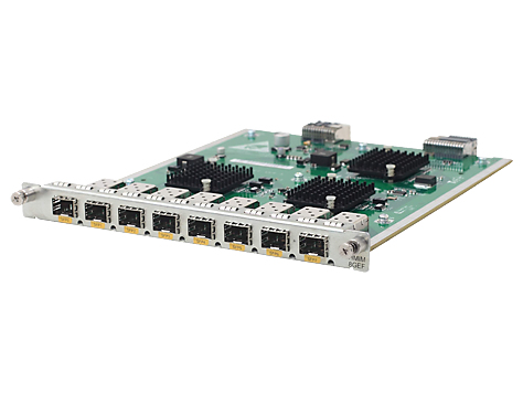 Hewlett Packard Enterprise MSR 8-port 1000BASE-X HMIM network switch module (JG425A) thumbnail