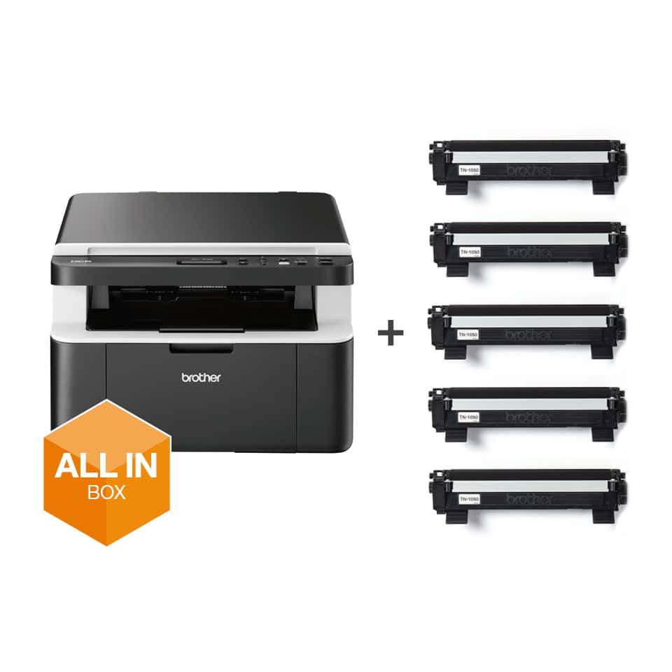 Brother DCP-1612WVB multifunctionele printer Laser A4 2400 x 600 DPI 20 ppm Wifi (DCP1612WVBG1) thumbnail