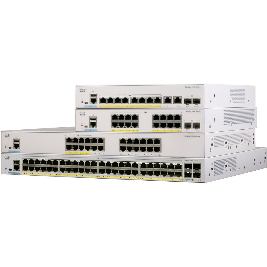Cisco Catalyst C1000-48T-4X-L Switch 48-Port managed L2 (C1000-48T-4X-L) thumbnail