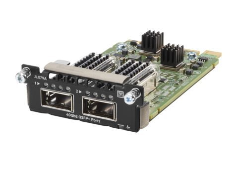 Hewlett Packard Enterprise Aruba 3810M 2QSFP+ 40GbE Module network switch module (JL079A) thumbnail