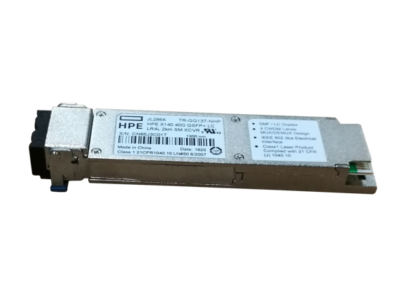 Product Image for Hewlett Packard Enterprise X140 40G QSFP+ LC LR4L 2km SM netwerk transceiver module Vezel-optiek 40000 Mbit/s QSFP+