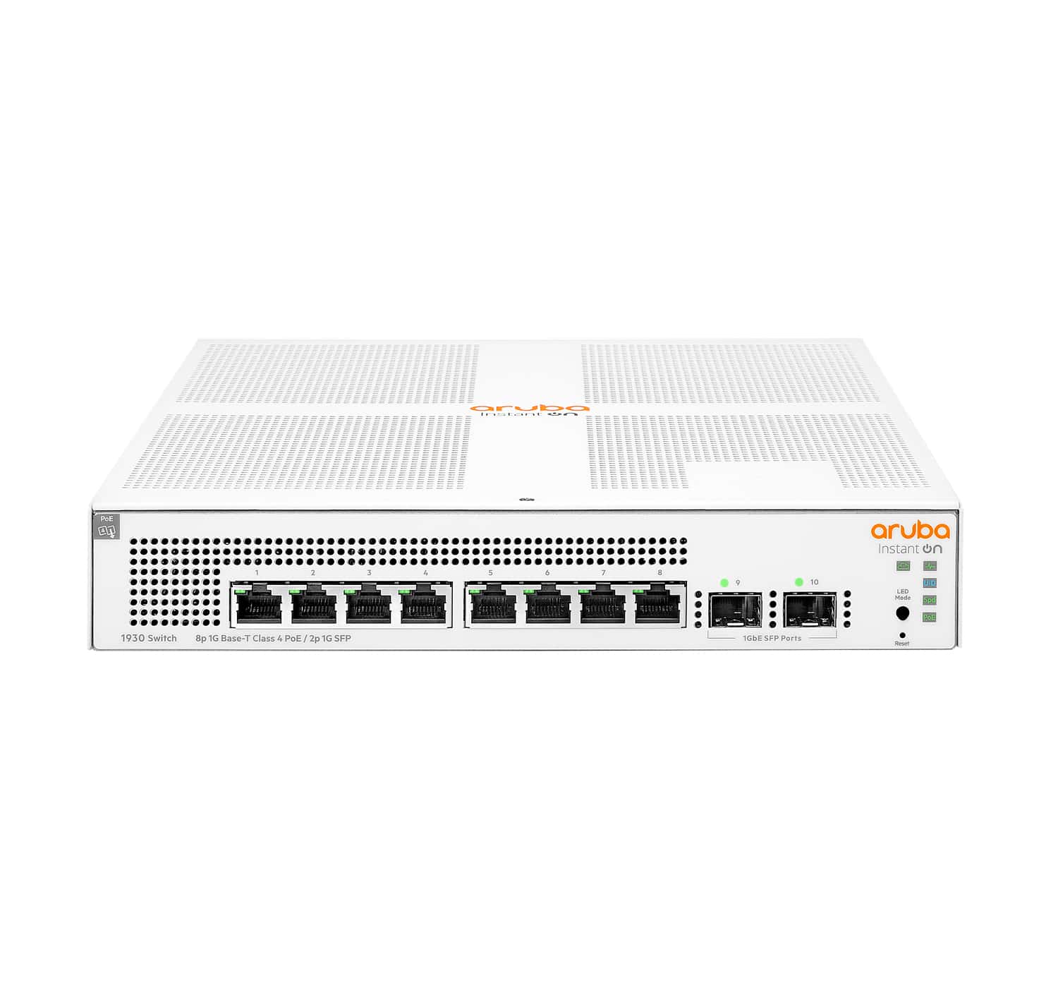 Hewlett Packard Enterprise Aruba Instant On 1930 Managed L2+ Gigabit Ethernet (10/100/1000) Power over Ethernet (PoE) 1U Wit (JL681A#ABB) thumbnail