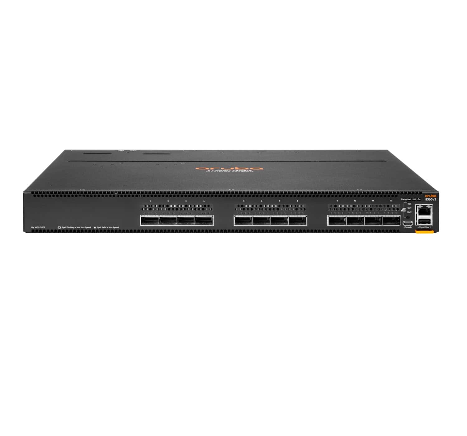 Hewlett Packard Enterprise Aruba 8360-12C v2 Managed L3 1U (JL708C#ABB) thumbnail