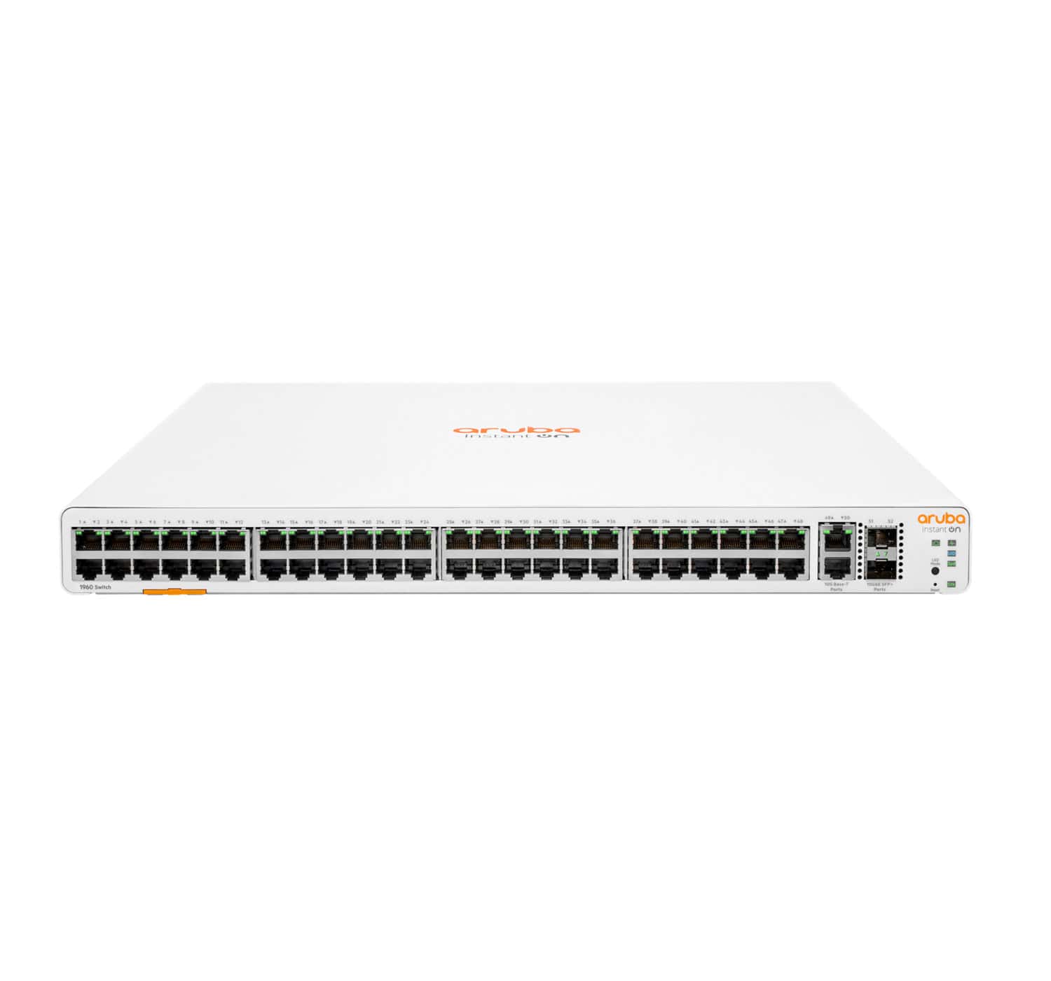 Product Image for Aruba, a Hewlett Packard Enterprise company Aruba Instant On 1960 48G 2XGT 2SFP+ Managed L2+ Gigabit Ethernet (10/100/1000) 1U Wit