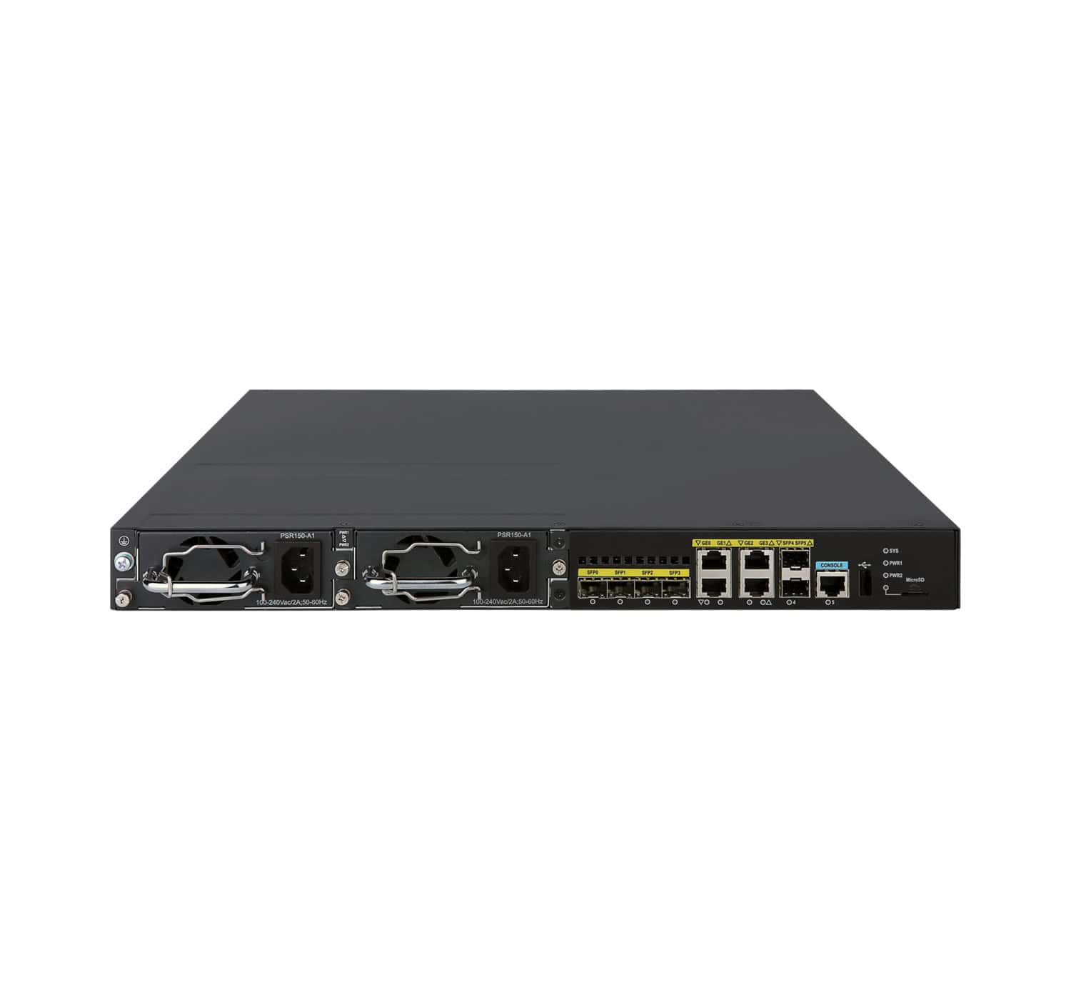 Product Image for Hewlett Packard Enterprise MSR3620-DP bedrade router Gigabit Ethernet Zwart