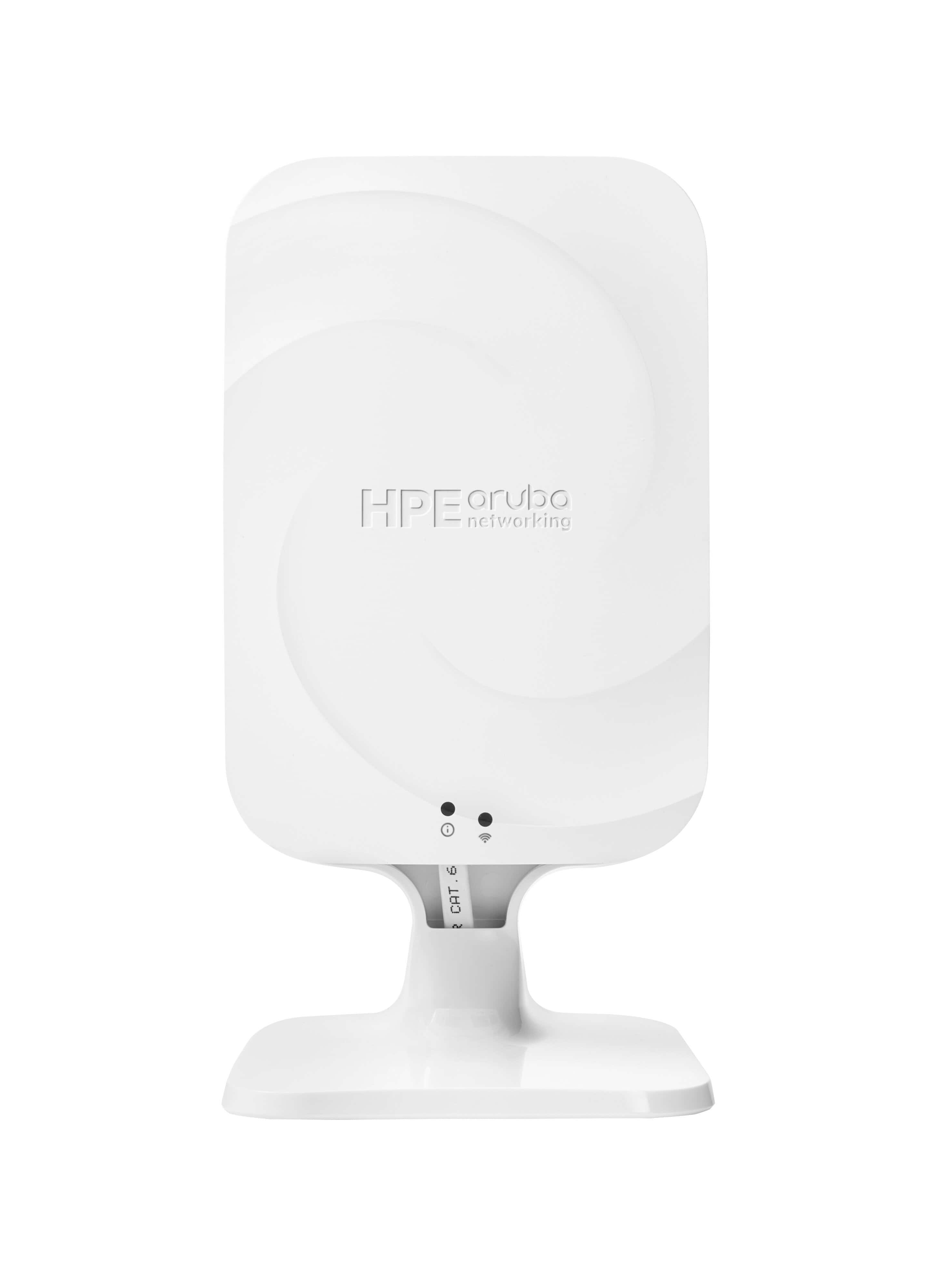HPE Aruba Networking AP-605H (RW) 2-Radio 3-Band 2x2 Wi-Fi 6E 1+4 ETH PSE USB Hospitality AP (S0B60A) thumbnail
