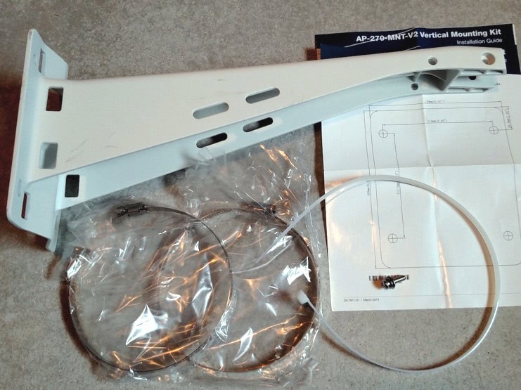 Aruba, a Hewlett Packard Enterprise company 270 Series Access Point Long Mount Kit (JW052A) thumbnail