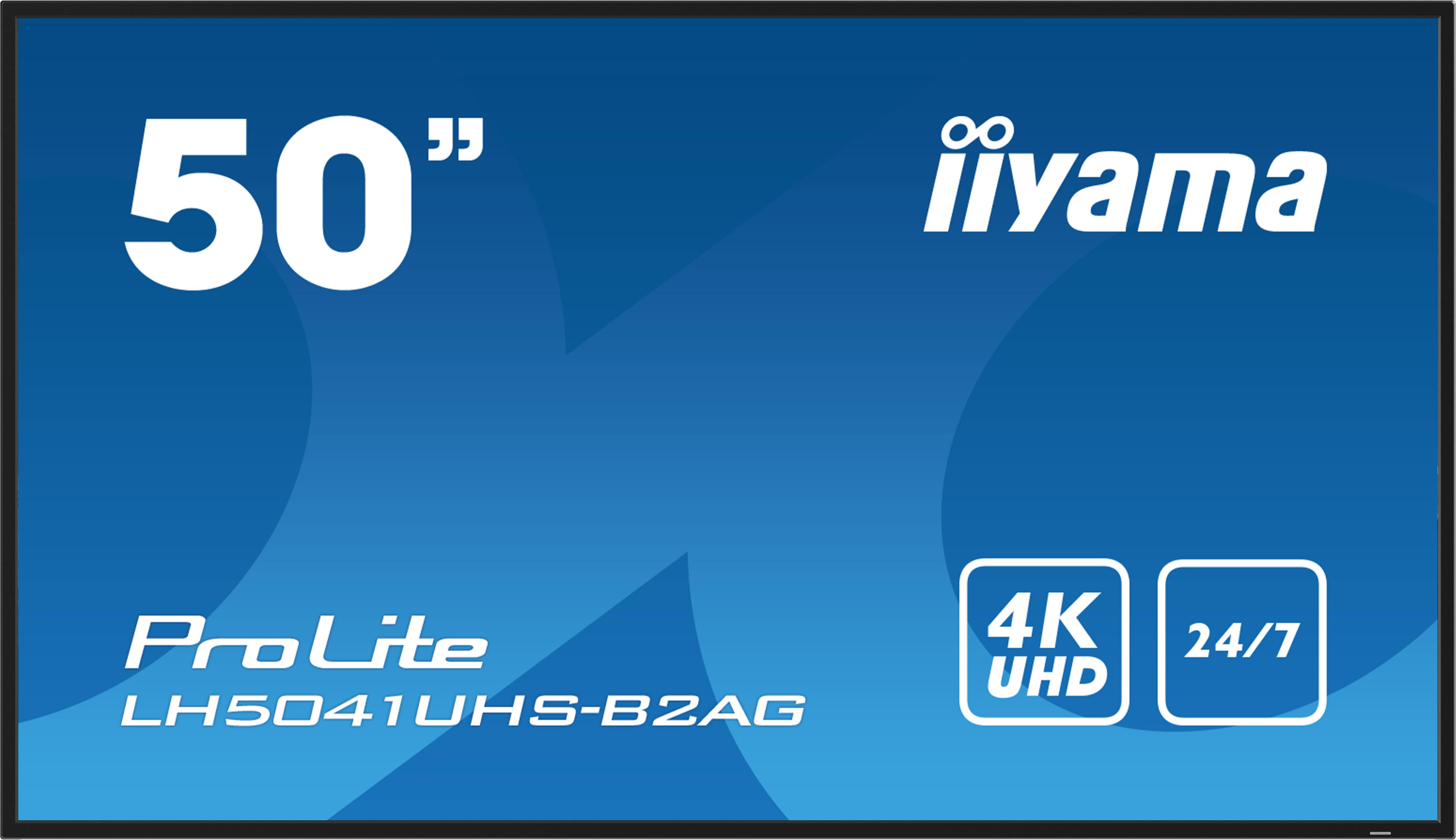 iiyama LH5041UHS-B2AG beeldkrant Digitale signage flatscreen 127 cm (50") LCD 500 cd/m² 4K Ultra HD Zwart 24/7 (LH5041UHS-B2AG) thumbnail