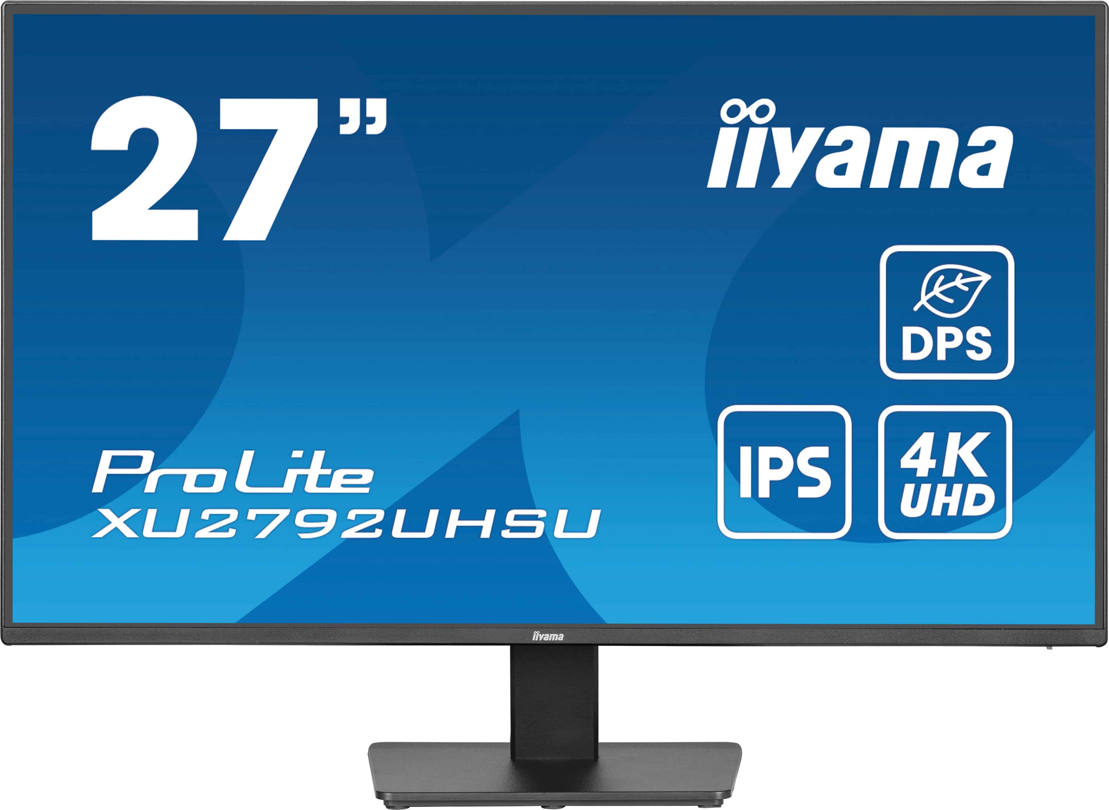 iiyama ProLite XU2792UHSU-B6 computer monitor 68,6 cm (27) 3840 x 2160 Pixels 4K Ultra HD LED Zwart (XU2792UHSU-B6) thumbnail