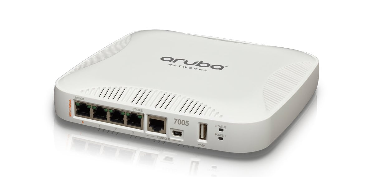 Aruba, a Hewlett Packard Enterprise company 7005 gateway/controller 10, 100, 1000 Mbit/s (JW633A) thumbnail