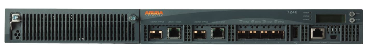 Aruba, a Hewlett Packard Enterprise company 7240XM (RW) netwerk management device 40000 Mbit/s Ethernet LAN Wifi Power over Ethernet (PoE) (JW833A) thumbnail