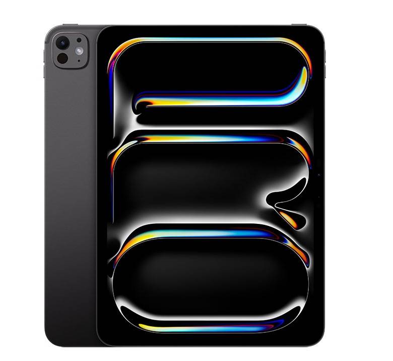 APPLE iPad Pro 28.22cm 11.0Zoll 2TB WiFi Black M4 Chip Ultra Retina XDR Display 2420 x 1668 pixel 264 ppi (MVVG3NF/A) thumbnail