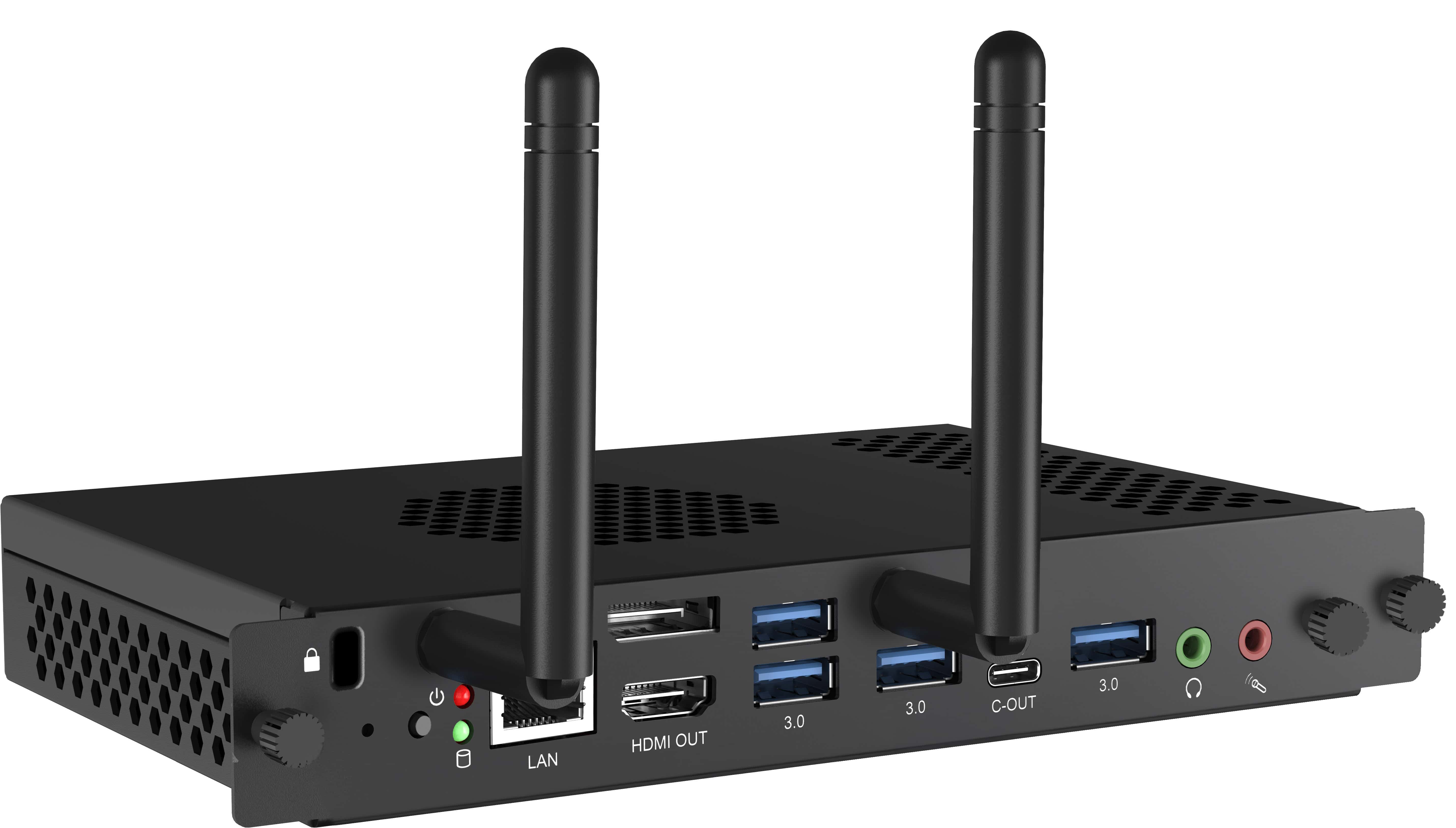 iiyama OPC51204BC-1 PC's/werkstation Intel® Core™ i5 i5-12450H 8 GB DDR4-SDRAM 256 GB SSD Windows 11 IoT Enterprise Mini PC Zwart (OPC51204BC-1) thumbnail
