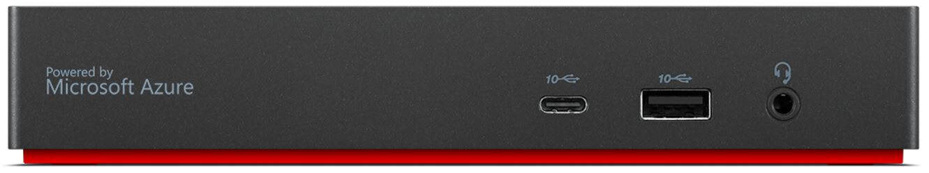 Lenovo 40B20135IT laptop dock & poortreplicator Bedraad USB 3.2 Gen 1 (3.1 Gen 1) Type-A + Type-C Zwart (40B20135IT) thumbnail