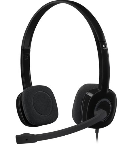 Logitech H150 Stereo Headset Bedraad Hoofdband Kantoor/callcenter Zwart (981-000587) thumbnail