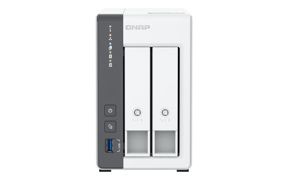 QNAP TS-216G data-opslag-server NAS Tower Ethernet LAN Wit Cortex-A55 (TS-216G) thumbnail
