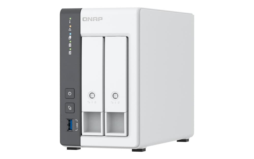QNAP TS-216G data-opslag-server NAS Tower Ethernet LAN Wit Cortex-A55 (TS-216G) thumbnail
