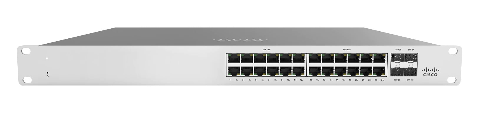 Cisco Switch Meraki MS210 30-Port 1GbE 370W PoE managed (MS210-24P-HW) thumbnail