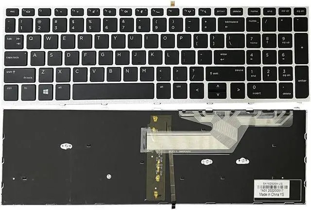 HP 650 G4/G5 Keyboard BL with Pointstick - (NO) (L09595-091) thumbnail