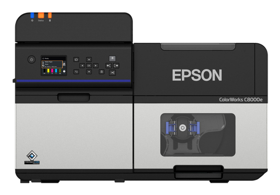 Epson ColorWorks C8000e (BK) labelprinter Inkjet Kleur 600 x 1200 DPI 300 mm/sec Bedraad en draadloos Ethernet LAN (C31CL02102BK) thumbnail Epson ColorWorks C8000e (BK) labelprinter Inkjet Kleur 600 x 1200 DPI 300 mm/sec Bedraad en draadloos Ethernet LAN (C31CL02102BK) thumbnail