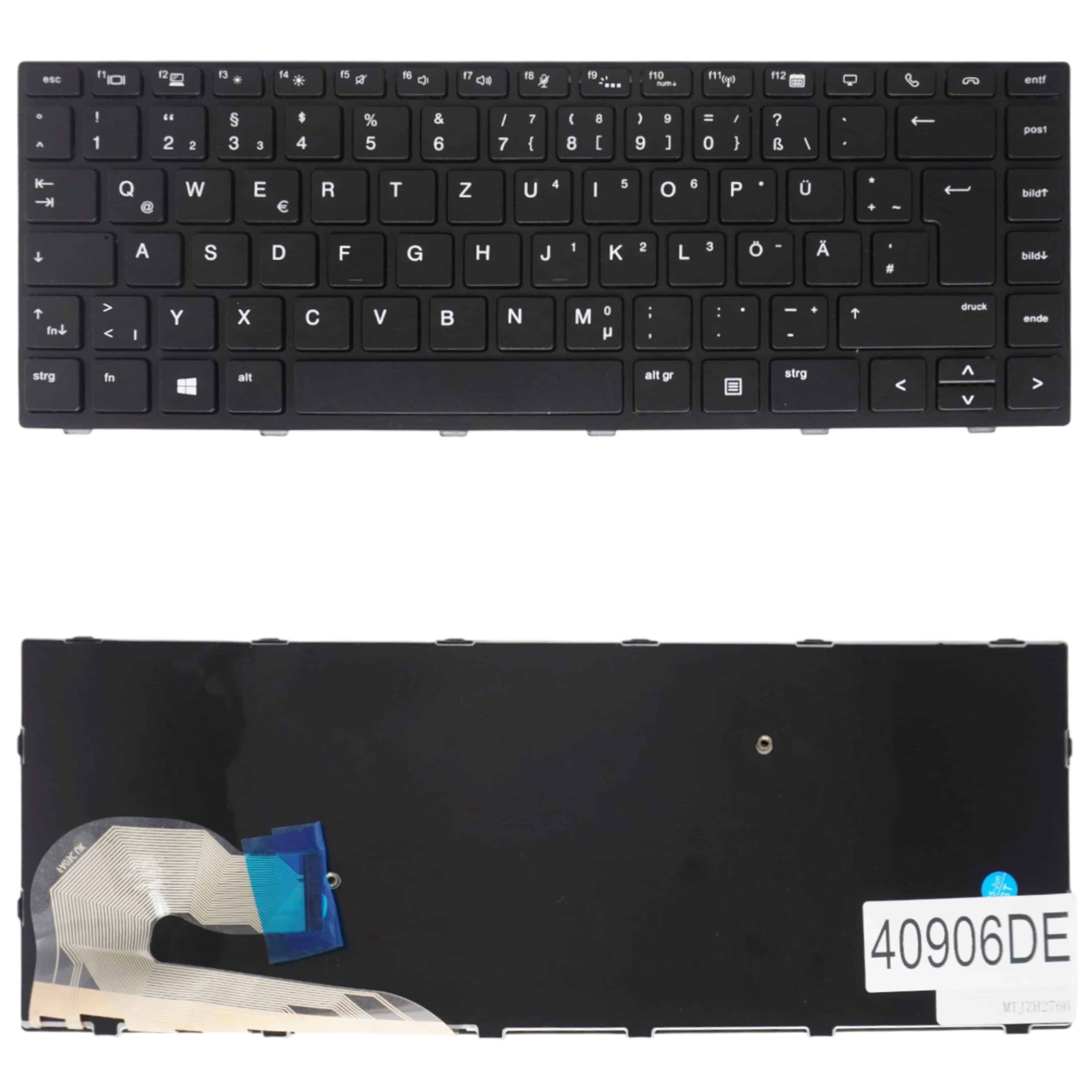 HP 850/EB G4 Keyboard - DE BL (L11307-041) thumbnail