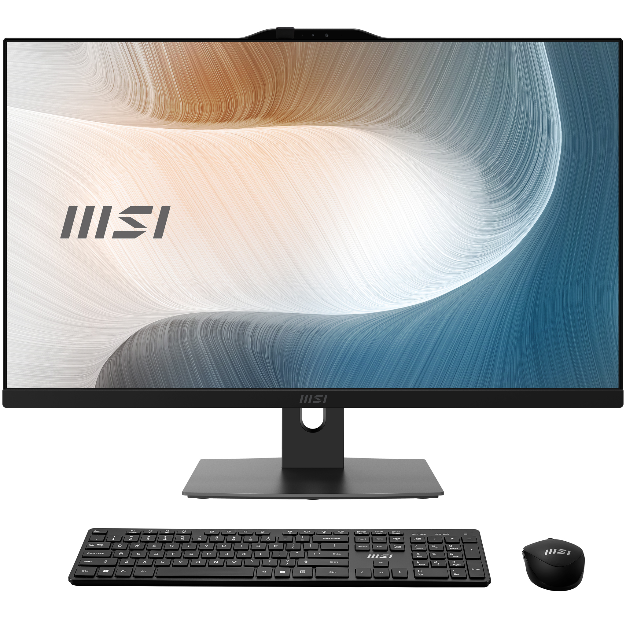 MSI Modern AM272P 1M-835DE Intel Core 7 150U 68,6 cm (27") 1920 x 1080 Pixels Alles-in-één-pc 16 GB DDR5-SDRAM 1 TB SSD Windows 11 Pro Wi-Fi 6E (802.11ax) Zwart (00AF8231-835) thumbnail