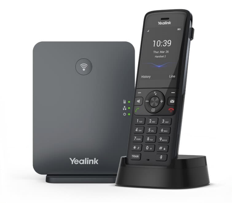 Yealink W78P IP telefoon Zwart TFT (1302026) thumbnail