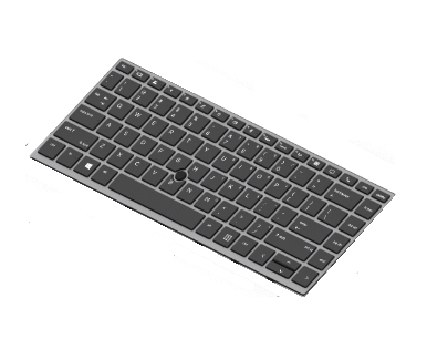 HP L14378-041 laptop reserve-onderdeel Toetsenbord (L14378-041) thumbnail