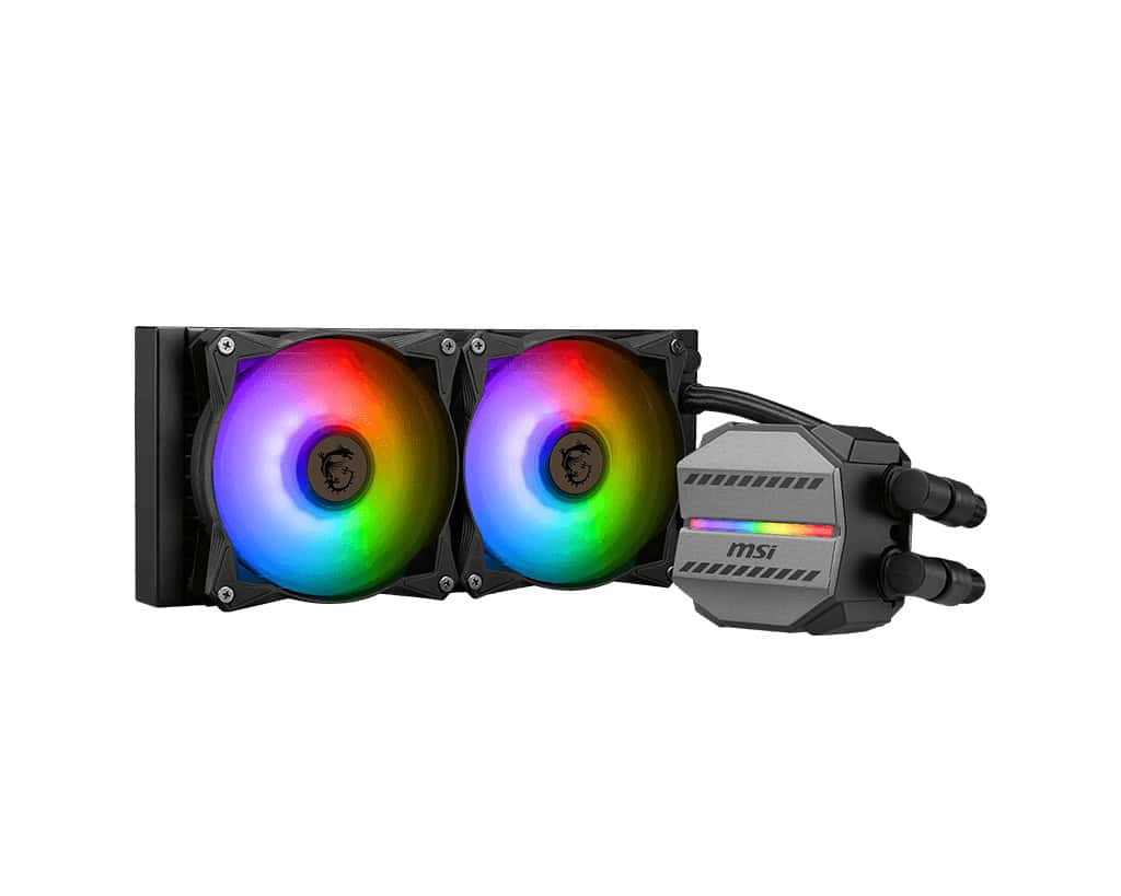 MSI MAG CORELIQUID M240 koelsysteem voor computers Processor Alles-in-één vloeistofkoeler 24 cm Zwart (MAGCORELIQUID M240) thumbnail