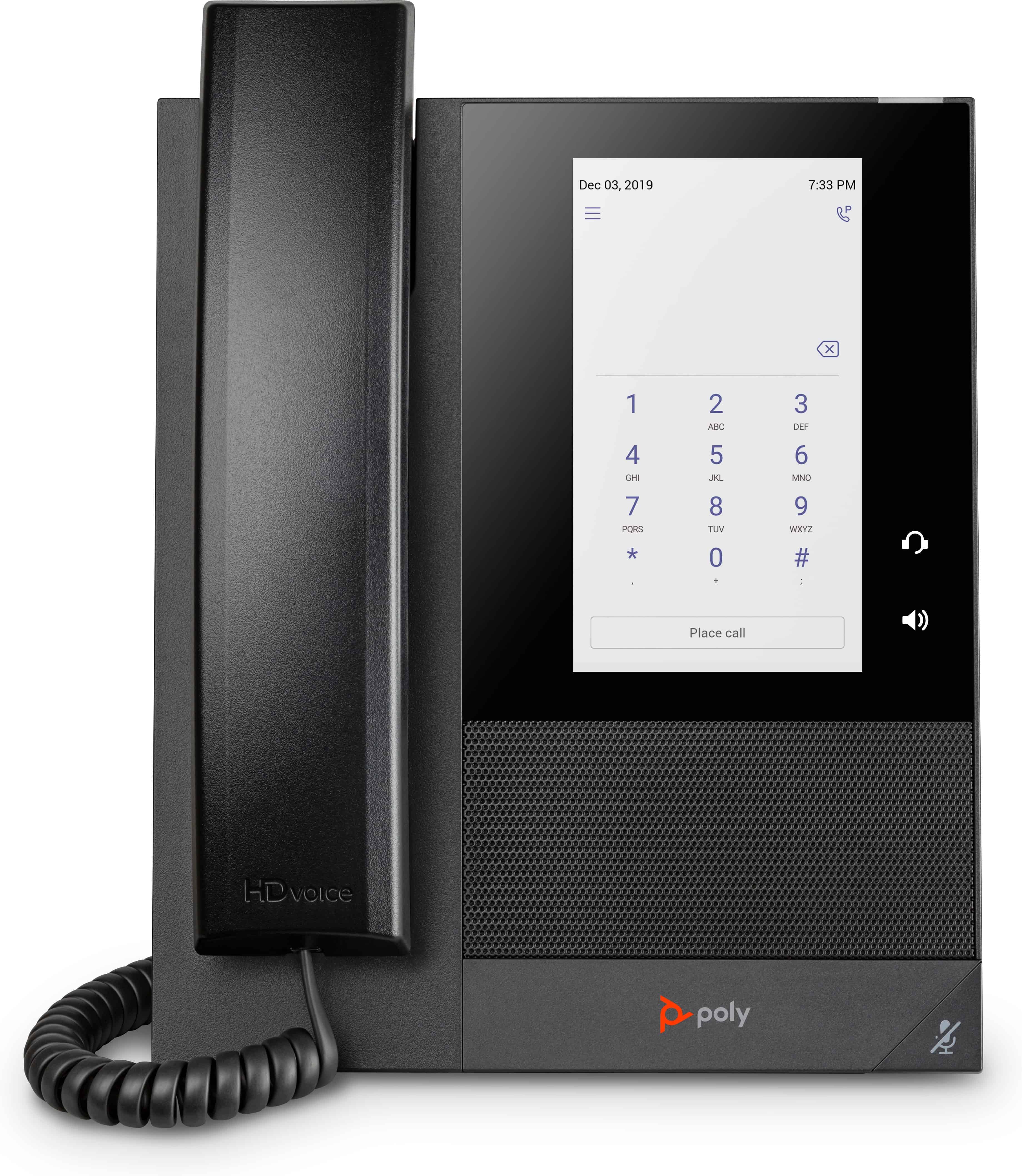 POLY CCX 400 Business Media Phone voor Microsoft Teams met PoE-ondersteuning (848Z8AA) thumbnail